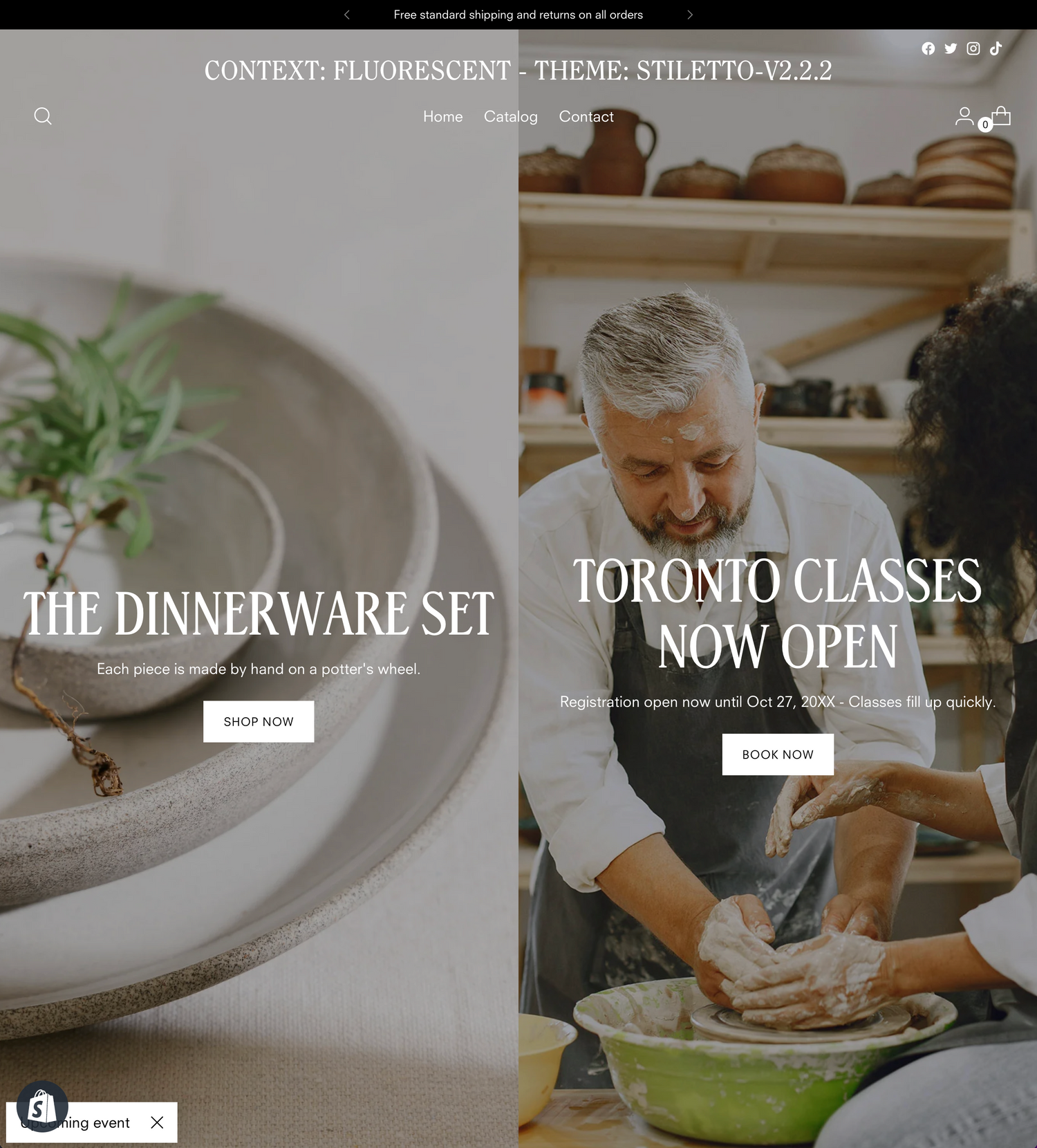 Maximize Sales by Displaying Timely, Localized Events to Visitors from Specific Locations