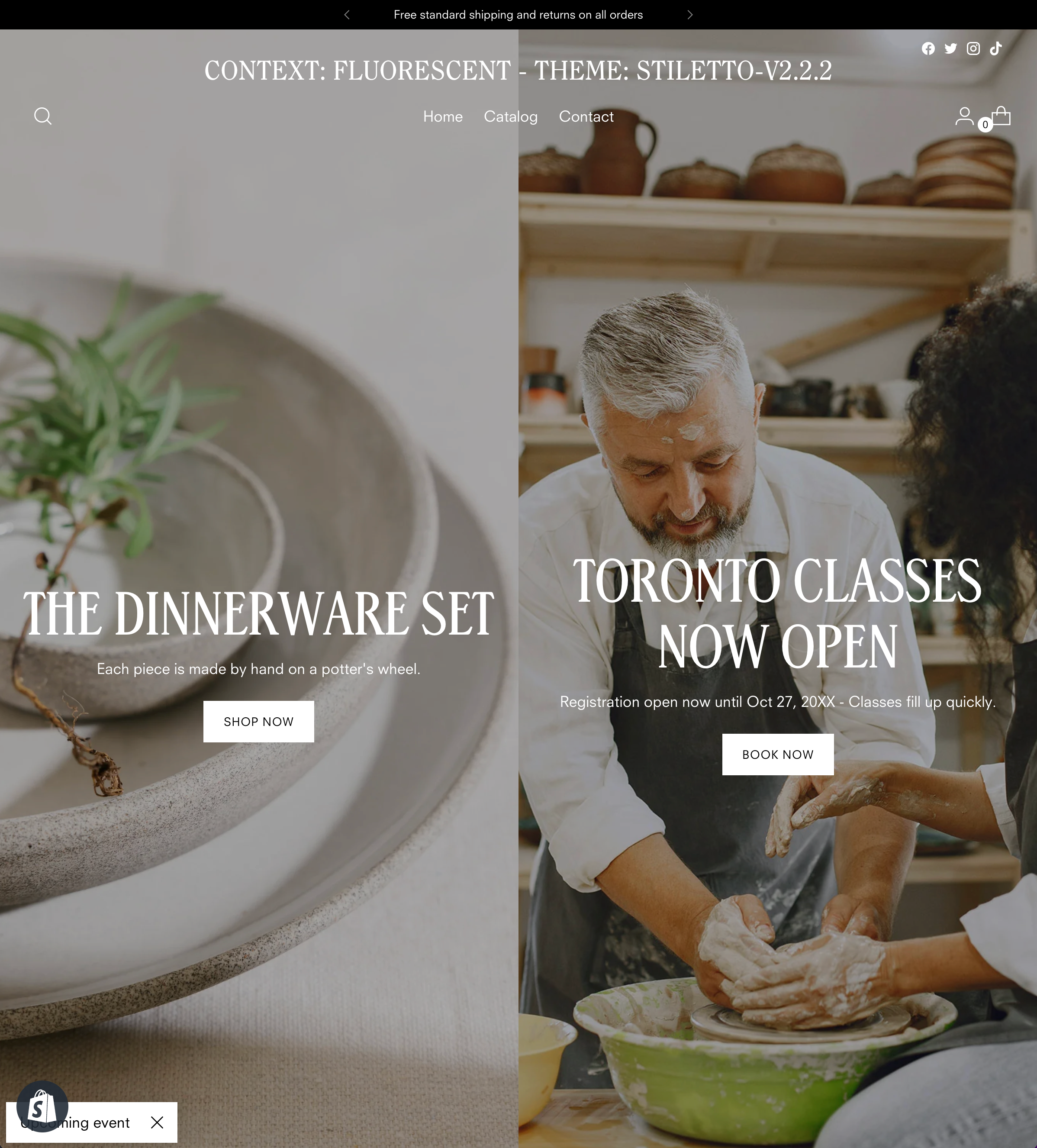 Maximize Sales by Displaying Timely, Localized Events to Visitors from Specific Locations